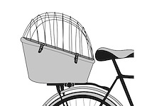 Fietsmanden hond 2st - bagagedrager + fietsstuur - afbeelding 5 van  5