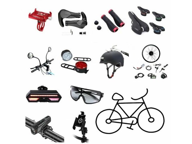 Fietsonderdelen en accessoires iii - zepperen