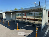Fietsoverkapping l860 cm incl 4 fietsrekken - afbeelding 2 van  4