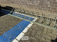 Fietsrek in metaal b200cm - afbeelding 3 van  4