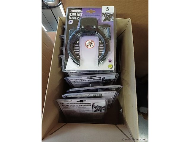 Fietssloten, plm. 12 stuks - afbeelding 1 van  1