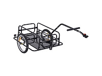 Fietstrailer, fietstransporttrailer, 70 l, 155l x 71,5l x 77h cm - afbeelding 2 van  4