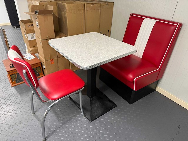 Fifties - dinerset - decor object - afbeelding 1 van  6