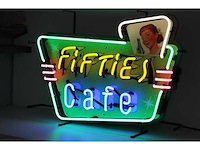 Fifties cafe - neon verlichting - afbeelding 2 van  2