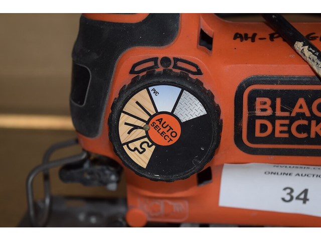 Figuurzaag black&decker 220v auto select - afbeelding 2 van  5
