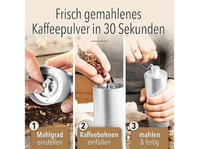 Fiika handmatige koffiemolen - afbeelding 3 van  5