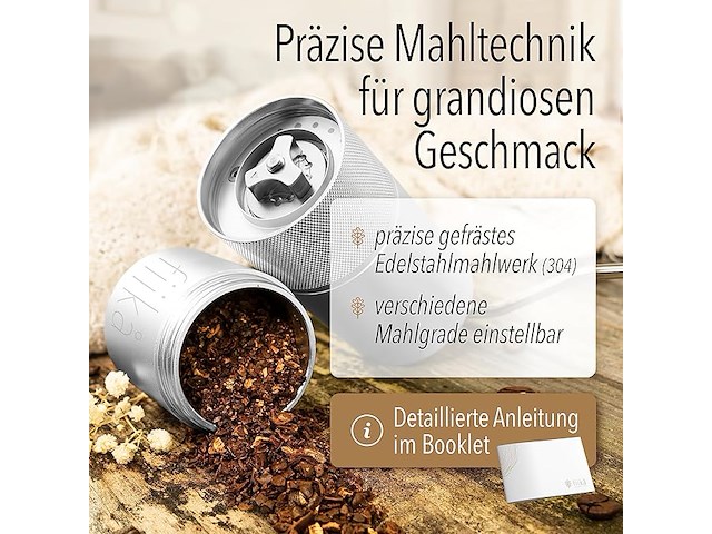 Fiika handmatige koffiemolen - afbeelding 4 van  5