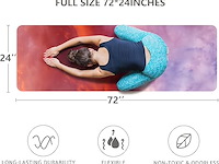 Fiita yogamat (183 x 61 x 0,6 cm) - afbeelding 2 van  3