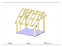 Fijnspar bijgebouw 3x2,5 - afbeelding 8 van  13