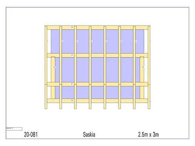 Fijnspar bijgebouw 3x2,5 - afbeelding 1 van  13