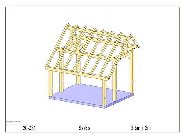 Fijnspar bijgebouw 3x2,5 - afbeelding 6 van  13