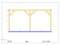 Fijnspar bijgebouw 4,5x3,5m - afbeelding 9 van  21