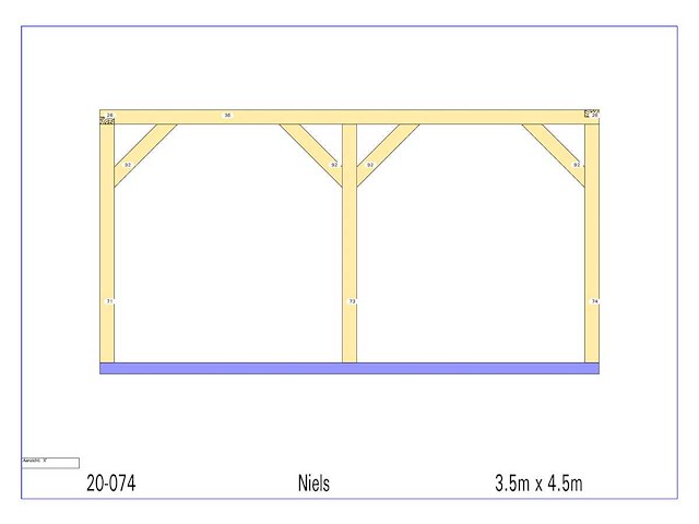 Fijnspar bijgebouw 4,5x3,5m - afbeelding 10 van  21