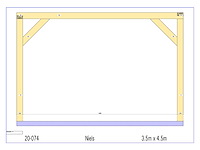 Fijnspar bijgebouw 4,5x3,5m - afbeelding 11 van  21