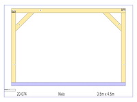 Fijnspar bijgebouw 4,5x3,5m - afbeelding 12 van  21
