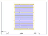 Fijnspar bijgebouw 4,5x3,5m - afbeelding 1 van  7