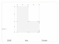 Fijnspar bijgebouw l vorm 8x9,30 - spiegelbeeld - afbeelding 5 van  8