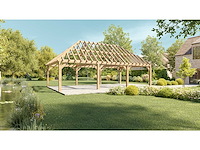 Fijnspar carport 5,50x10