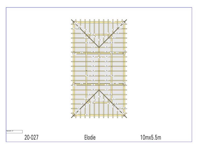 Fijnspar carport 5,50x10 - afbeelding 14 van  18
