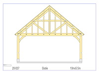 Fijnspar carport 5,50x10 - afbeelding 15 van  18