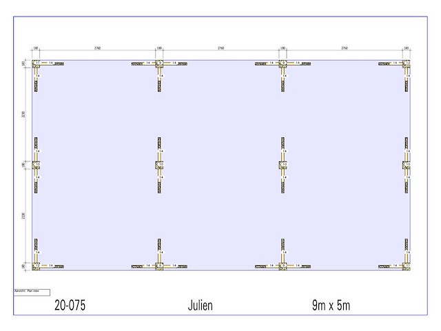 Fijnspar carport 5x9 - afbeelding 11 van  14