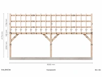 Fijnspar carport 6x8 - afbeelding 5 van  10