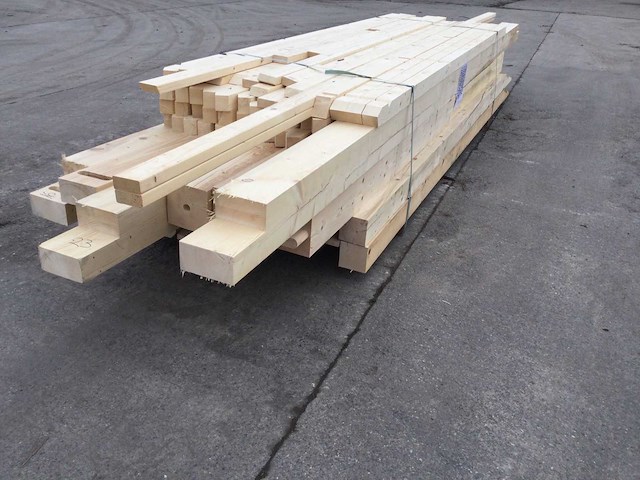 Fijnspar carport 8 x 6 m - afbeelding 1 van  10