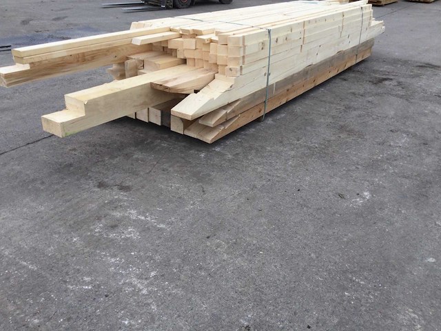 Fijnspar carport 8 x 6 m - afbeelding 3 van  10