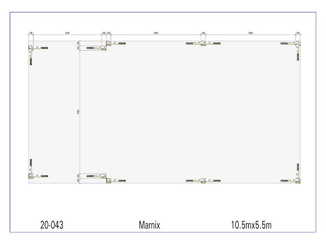 Fijnspar carport met dak en wandbekleding - afbeelding 4 van  26