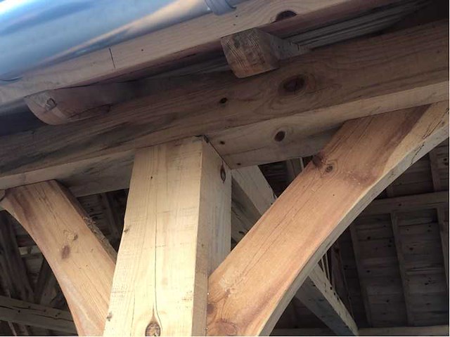 Fijnspar carport met dak en wandbekleding - afbeelding 15 van  26