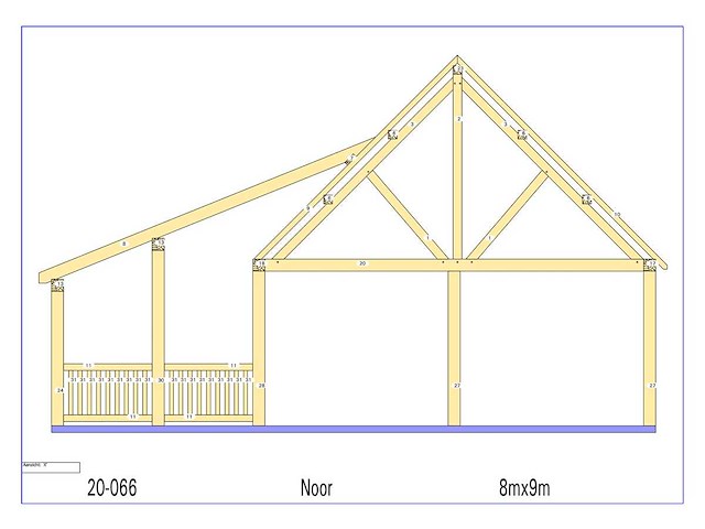 Fijnspar chalet 8x9 - afbeelding 18 van  23
