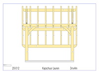 Fijnspar kapschuur/poolhouse 3x4 - afbeelding 11 van  14