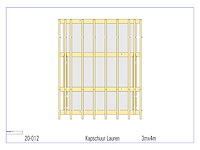 Fijnspar kapschuur/poolhouse 3x4 - afbeelding 9 van  14