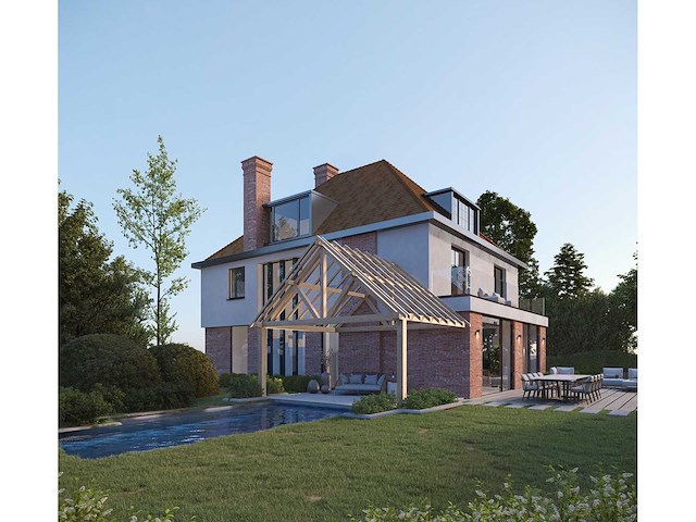 Fijnspar overkapping 5,5x4m - afbeelding 1 van  10