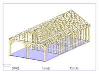 Fijnspar paardenstal voor 2 paarden - afbeelding 18 van  20