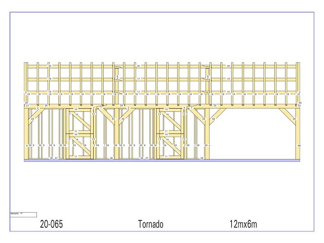 Fijnspar paardenstal voor 2 paarden - afbeelding 20 van  20