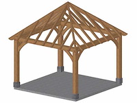 Fijnspar paviljoen 3,50x3,50 - afbeelding 8 van  11