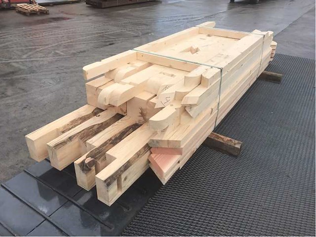 Fijnspar paviljoen 3,50x3,50 - afbeelding 2 van  14