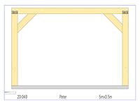 Fijnspar paviljoen 3,5x5 - afbeelding 11 van  18
