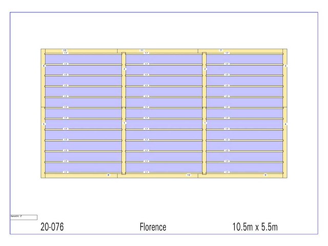 Fijnspar paviljoen 5,50x10 - afbeelding 2 van  17