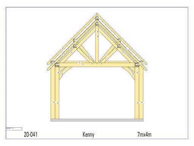 Fijnspar poolhouse 4x7 - afbeelding 9 van  11