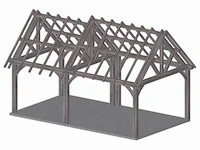Fijnspar poolhouse 4x7 - afbeelding 4 van  11