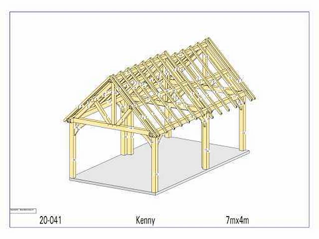 Fijnspar poolhouse 4x7 - afbeelding 6 van  11
