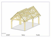 Fijnspar poolhouse 4x7 - afbeelding 6 van  11