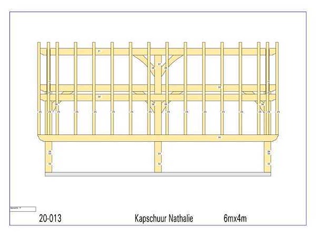 Fijnspar poolhouse 6,4x4m - afbeelding 28 van  28