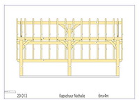 Fijnspar poolhouse 6,4x4m - afbeelding 2 van  28