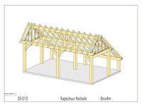 Fijnspar poolhouse 6,4x4m - afbeelding 24 van  28