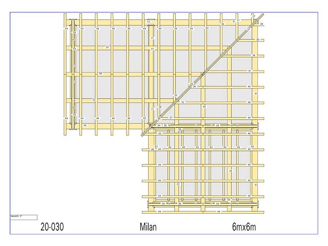 Fijnspar poolhouse 6x6 - afbeelding 2 van  20