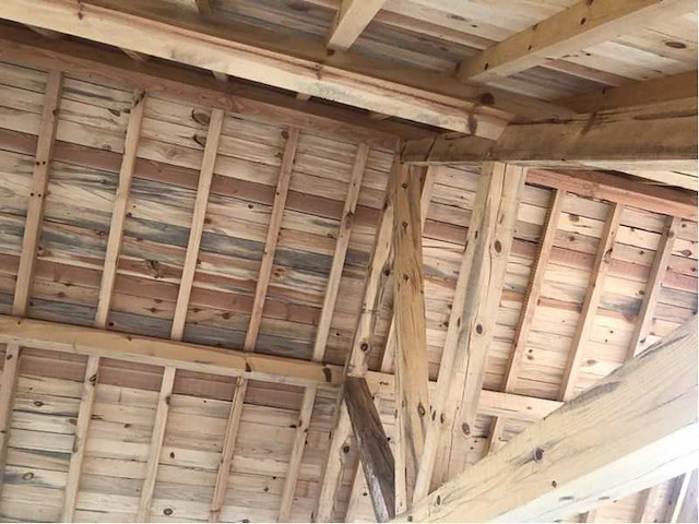 Fijnspar poolhouse met dak en wandbekleding - afbeelding 12 van  21