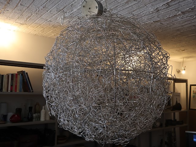Fil de fer hanglamp - afbeelding 3 van  6